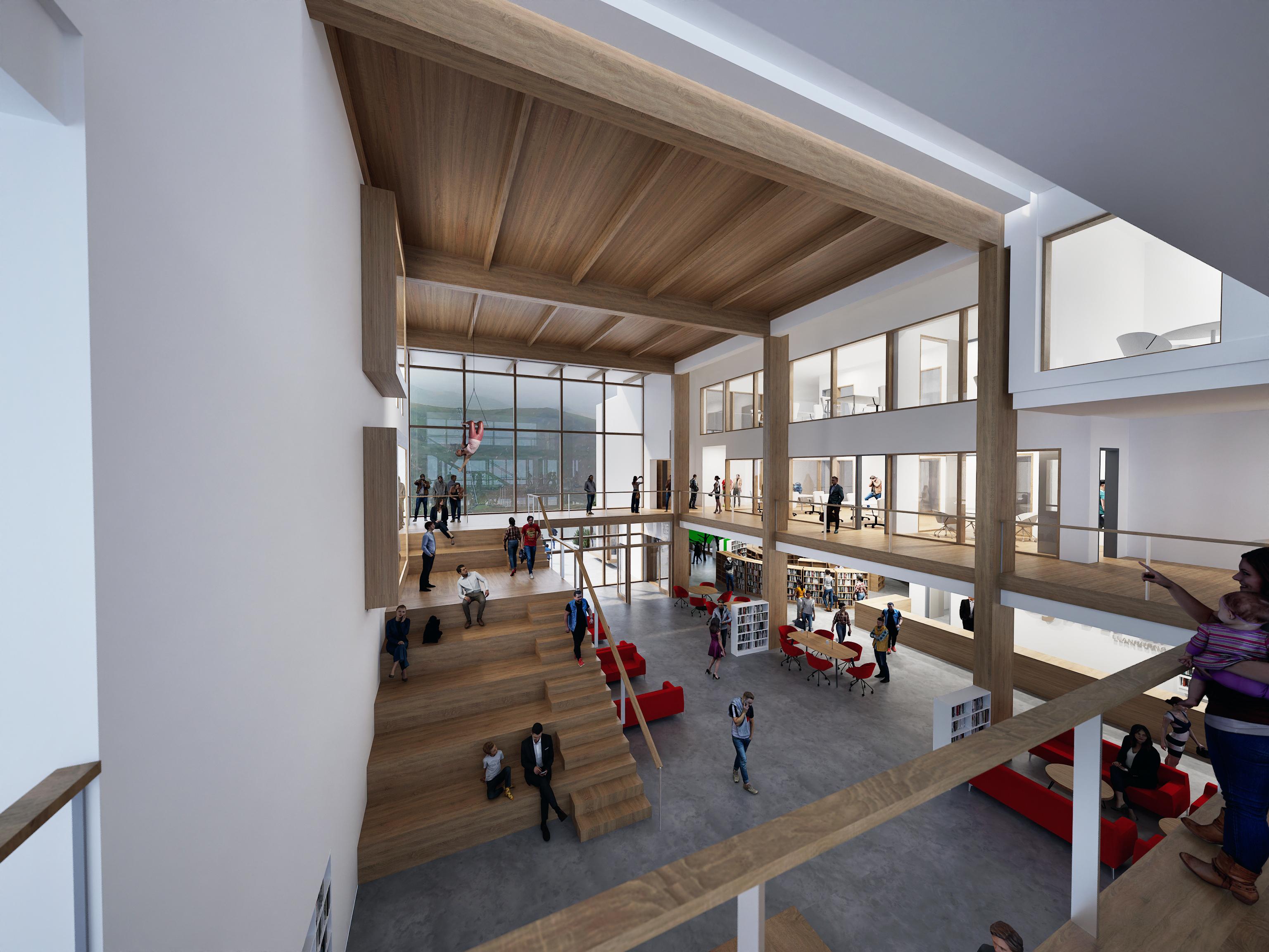 Artist impression - First Floor Foyer