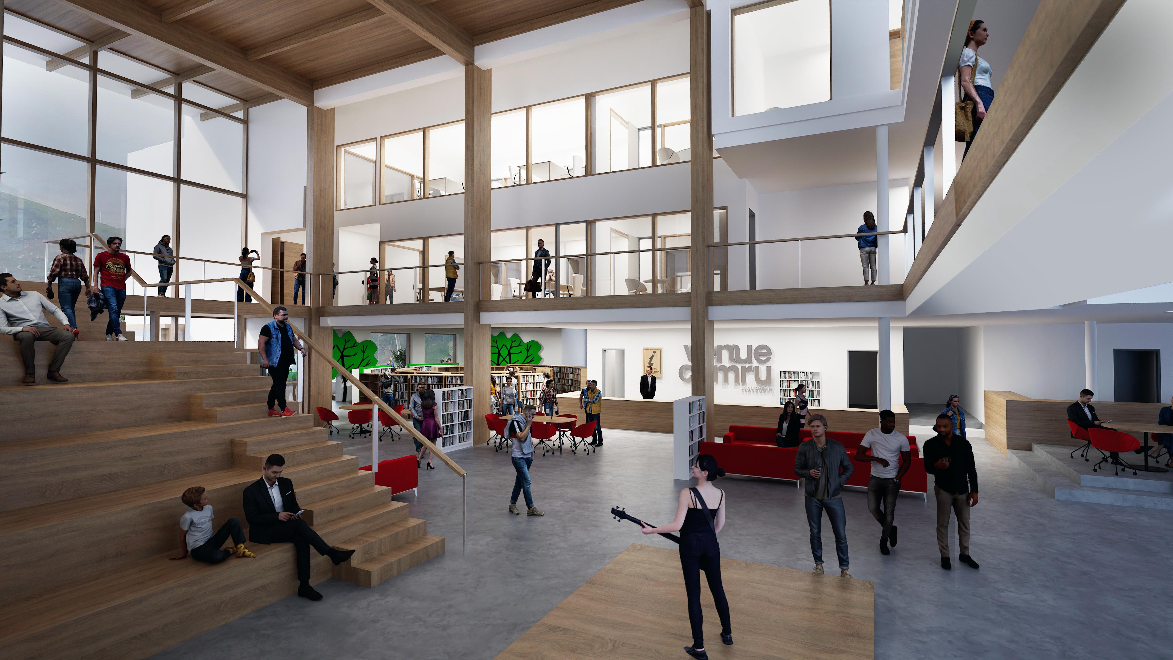 Artist impression - Ground Floor Foyer
