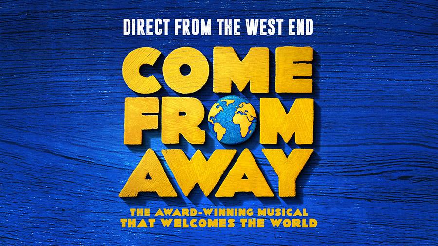image of text - Direct from the West End Come From Away