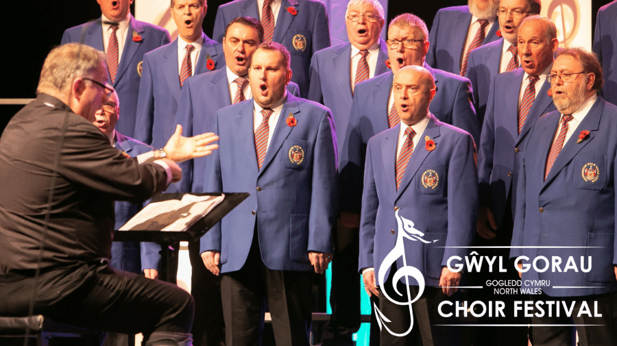 image of a male voice choir