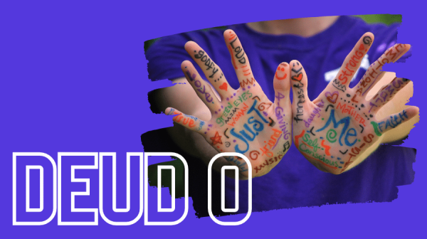 image of hands with words
