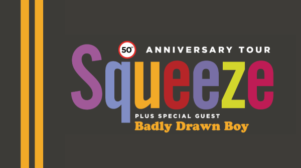 text Squeeze 50th Anniversary Tour
