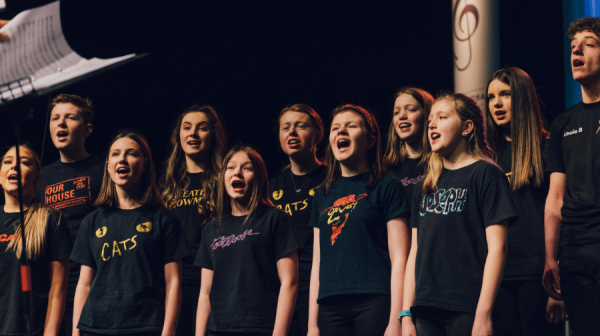 image of young choir